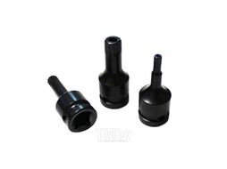 Головка-бита SPLINE ударная M5 с отверстием, 1/2" Rock FORCE RF-24806005T