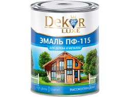 Эмаль Dekor ПФ-115 (6кг, белый глянцевый)