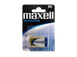 Батарейка Maxell Алкалайн 6LR61 (MN1604) 9V блистер 1 шт