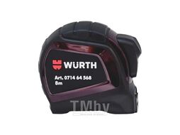 Рулетка Premium 8м/25мм (поверенная) Wurth C071464 568