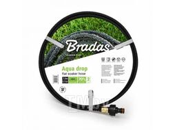 Шланг сочащийся с фитингами BRADAS AQUA-DROP FLAT 1/2 7,5м