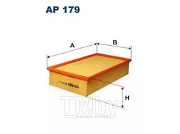 Фильтр воздушный Audi A6 2.5TDI -> 2/97, 2.2 T 230HP->7/97, 100 2.4D 82HP->6/94 FILTRON AP179