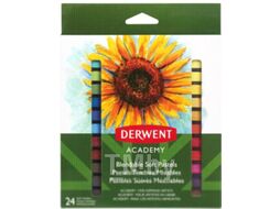 Набор сухой пастели Derwent Academy Soft Pastels / 98216 (24шт)