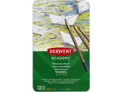 Набор акварельных карандашей Derwent Academy 2301941 (12шт)