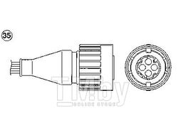 Лямбда-зонд OZA660-EE14 BMW E34 2.0-2.5 24V 89- NGK 5707