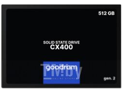 SSD диск Goodram CX400 Gen. 2 512GB (SSDPR-CX400-512-G2)