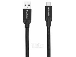 Кабель Verbatim USB 3.1 - USB Type-C / 48871 (1м, черный)