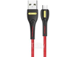 Кабель Usams U40 USB2.0 AM-microBM / SJ389USB02 (1м, красный)