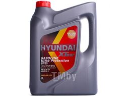 Моторное масло синтетическое HYUNDAI XTEER Gasoline Ultra Protection 5W30 6L API SN ILSAC GF-5 100% SYNTHETIC 1061011