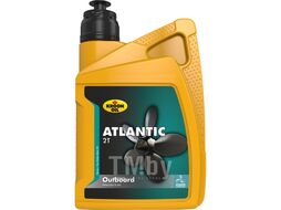 Масло моторное Atlantic 2T Outboard 1L для всех 2-тактных навесных двигателей. NMMA (BIA) TC-W3 KROON-OIL 00217