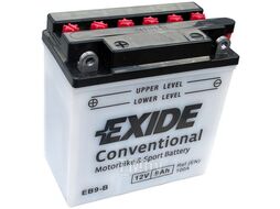 Аккумуляторная батарея EXIDE EB9-B рус 9Ah 100A 135/75/139 moto EB9-B