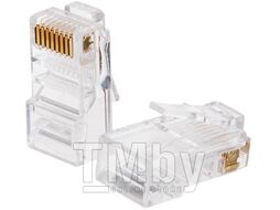 Разъем (джек) компьютерный RJ-45 8P8C CAT 5e (10 шт.) ЮПИТЕР (инд. упаковка)