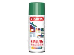 Краска-эмаль аэроз. универсальная зеленый STARFIX 520мл (6029) (Цвет зеленый)