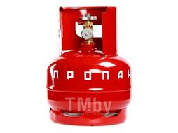 Баллон газовый бытовой 5л с ВБ-2 (4-5-2-В) (с вентилем) (NOVOGAS)