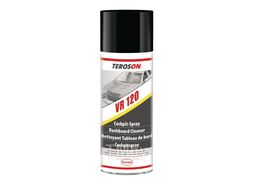 Очиститель пластика TEROSON VR 120: Сocpit Spray для салона авто (пластика, кожи, дерева) с силиконовым маслом и дезодорирующими веществами, аэрозоль 400 мл 1635290