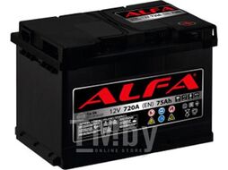 Автомобильный аккумулятор ALFA battery Hybrid R / AL 75.0 (75 А/ч)