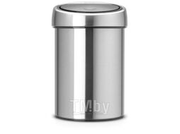 Мусорное ведро Brabantia Touch Bin / 363986 (3л, стальной матовый)