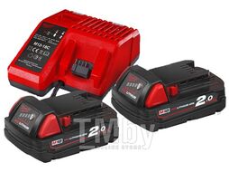 Энергокомплект MILWAUKEE M18 NRG-202 (Li-Ion2Ач) 4933459213