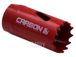 Коронка биметаллическая CARBON 29мм, глуб. 38мм, HSS M42 (HSS-Co 8%) CA-168147