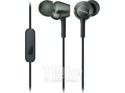 Наушники с микрофоном Sony MDR-EX255AP, Black