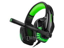 Наушники с микрофоном Jet.A Panteon GHP-750 Pro, Black-Green