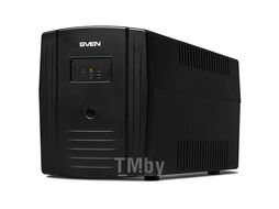 Линейно-интерактивный ИБП UPS Sven Pro 1000 (USB) (3 x Schuko, USB, RJ-45)