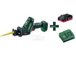 Сабельная пила аккумуляторная METABO 18В, 1АКБx18В/3,5Ач, LiHD, 1,7 кг, SSE 18 LTXCompact M-004962