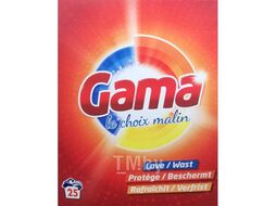 Стиральный порошок Gama 1,625 кг