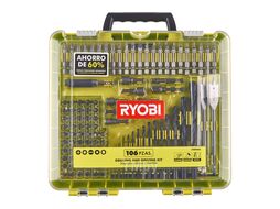 Набор бит и сверл RYOBI RAKDD106 (106 шт.)