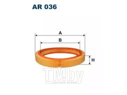 Фильтр воздушный Mercedes 190 (W201,W124) FILTRON AR036