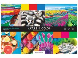 Альбом для рисования ArtSpace Стиль. Nature and Color / А40-26234 (40л)