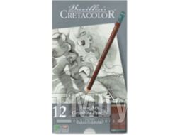 Набор простых карандашей Cretacolor Cleos 9B-2H (12шт)