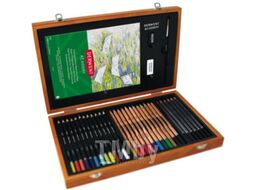 Набор для рисования Derwent Academy Wooden Gift Box / 2300147