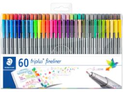 Набор лайнеров Staedtler Триплюс 334 TB60 (60шт)