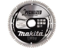 Диск пильный 216x1.5x30 мм Z80 EFFICUT, MAKITA