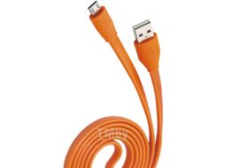 Кабель Olmio USB 2.0 - microUSB 2.1A / 038702 (1м, оранжевый)