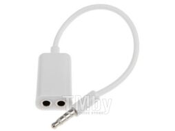 Сплиттер Sipl MiniJack 3.5 мм 4pin на 2x 3pin MiniJack 3.5мм / AK289