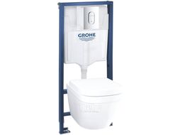 Унитаз подвесной с инсталляцией GROHE Solido 5в1 39536000