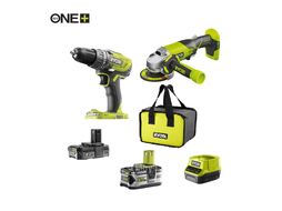 Набор инструмента RYOBI R18DDAG-252S