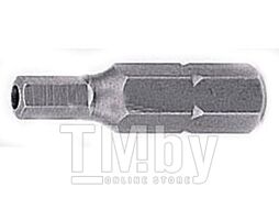 Бита 6гранная с отверстием L=25мм, S=2мм. 1/4" Force 124S2502