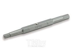 Насадка двухсторонняя шестигр.4mm/5mm 75мм TOPTUL (FKDA0405)