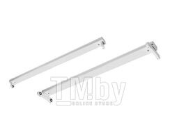 Cветильник накладной OSL SLIM-2x150см для открытой лампы T8 LED, G13, IP20, 220В, одностороннее питание, белый корпус GTV OS-OSL2150S-00