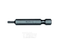 Бита TORX sec. T10 1/4"х50мм (50шт) S2 HRC58-62 Yato YT-7862