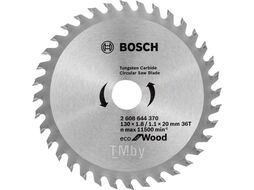 Диск пильный 130х20 мм 36 зуб. универсальный MULTIMATERIAL WOOD BOSCH (твердоспл. зуб)