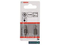 Насадка-бита для шурупов Security-Torx Extra-Hart T10H 25мм (2шт) 2.608.522.009 BOSCH