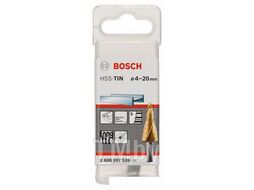 Ступенчатое сверло HSS-TIN 4-20 MМ BOSCH