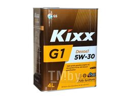 Моторное масло KIXX G1 Dexos1 5W30 4L API SN PLUS ILSAC GF-5GM Dexos1Gen2Ж банка L210744TE1