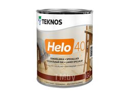 Лак для дерева Teknos HELO 40 Semi-Glossy Puolikilt пл/гл , 0,9л