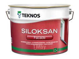 Краска фасадная силоксановая Teknos SILOKSAN BASE1, 9,0л