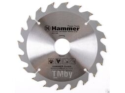 Диск пильный Hammer Flex 205-106 CSB WD 165ммx20x30/20мм по дереву 30656